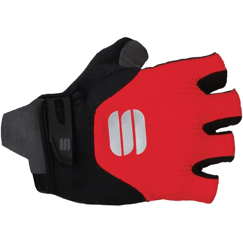 Mountain bike liner-Sportful Neo Fingerless Cycling Gloves - Red