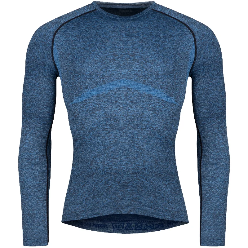 Cycling rain mount-Maglia intima maniche lunghe Force F Soft - Blu