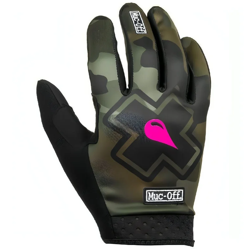 Mountain bike guard-Muc-Off MTB Full Finger Cycling Gloves - Camo