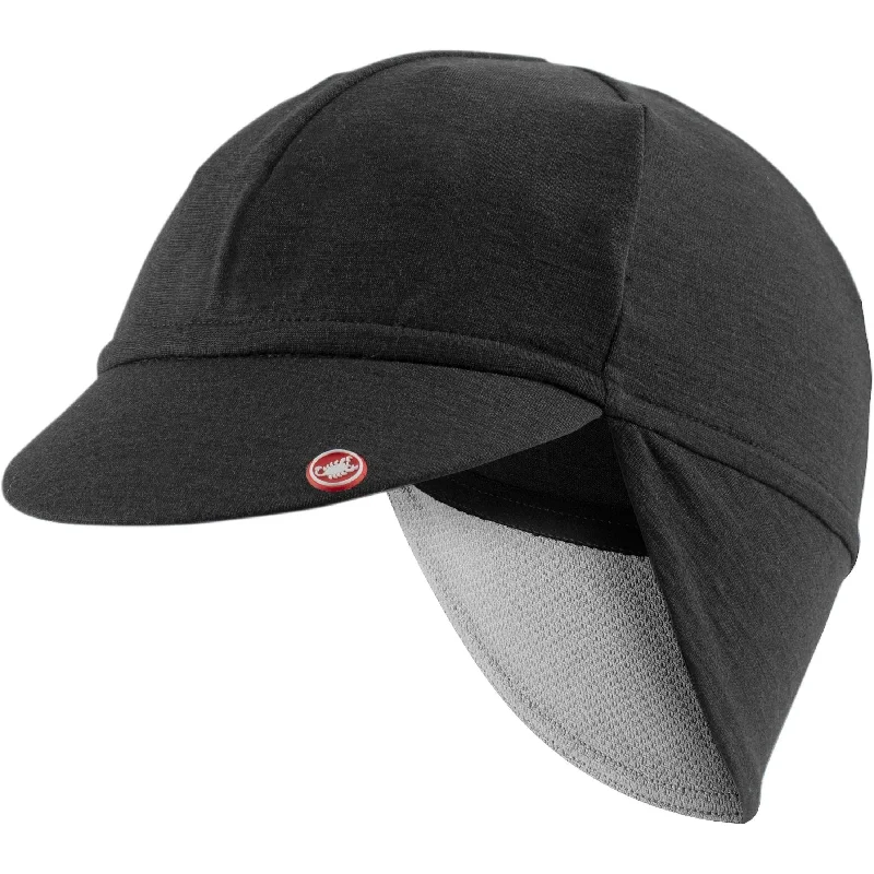 Bicycle gear guard-Castelli Bandito Cycling Cap - Black