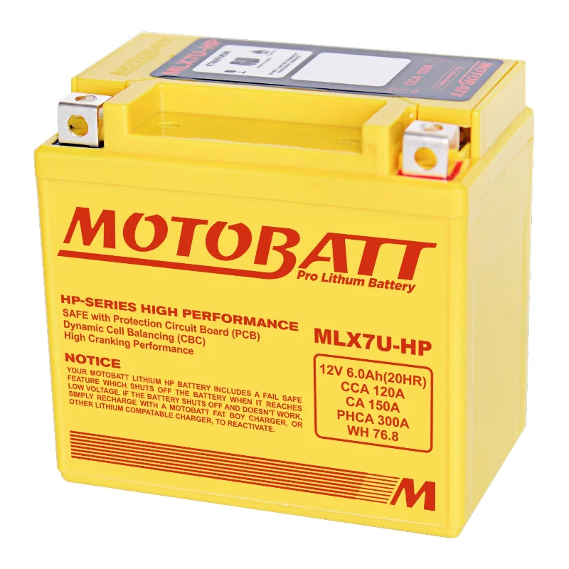 Bike chain liner-MOTOBATT PRO LITHIUM BATTERY MLX7U-HP *8