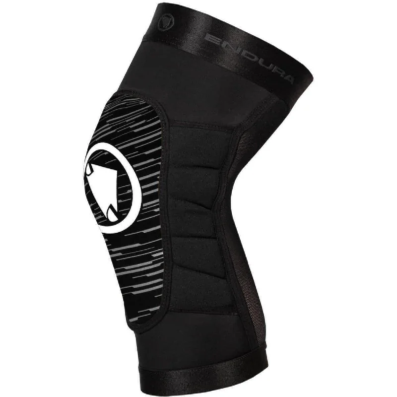 Bicycle basket liner-Endura SingleTrack Lite II Cycling Knee Guards - Black