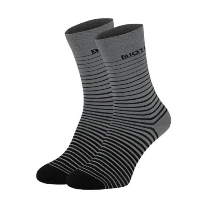 Mountain bike guard-Calze Biotex Millerighe - Grigio