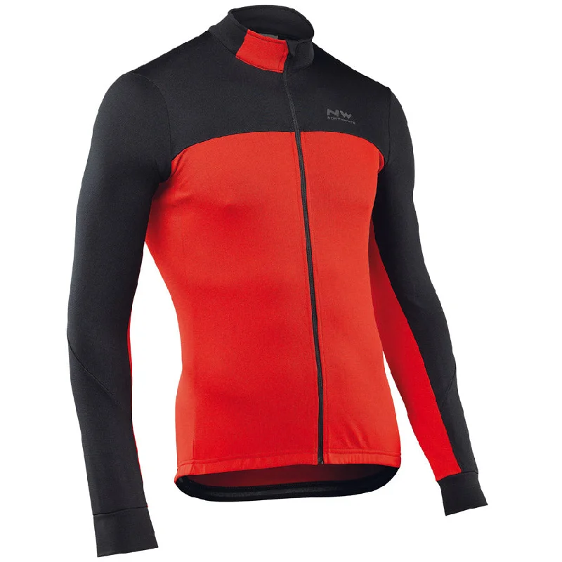 Road bike guard-Maglia ML Northwave Force 2 - Nero Rosso