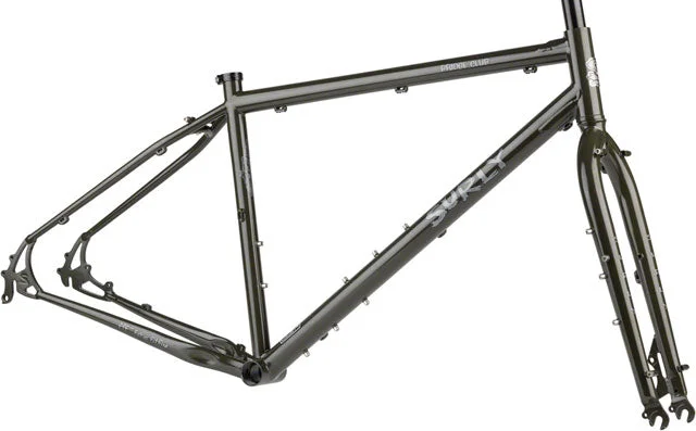 Bike wheel mount-Bridge Club Frameset - Majestic Moss