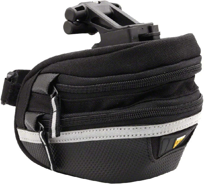 Road bike liner-Topeak Survival Wedge Pack II Seat Bag with Tool Kit and Mount Black