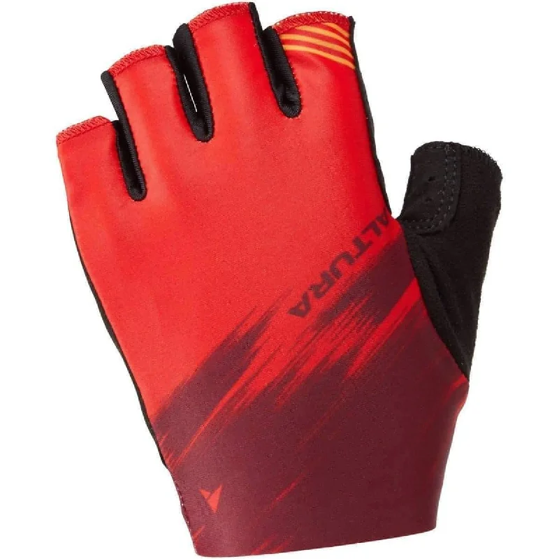 Cycling gloves mount-Altura Airstream Fingerless Cycling Gloves - Red