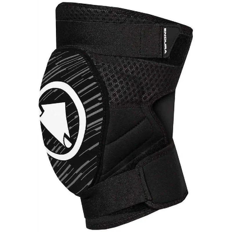 Cycling bottle guard-Endura SingleTrack II Cycling Knee Guards - Black