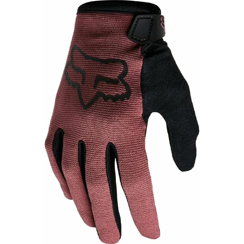 Bicycle rack guard-Fox Ranger Full Finger Womens Cycling Gloves - Purple