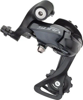 Cycling sleeve liner-Shimano Sora RD-R3000-SS Rear Derailleur - 9 Speed, Short Cage, Black