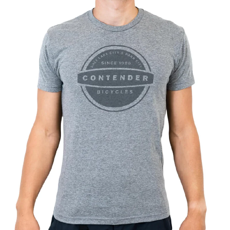 Cycling coat liner-Contender Bicycles Since 1988 T-Shirt