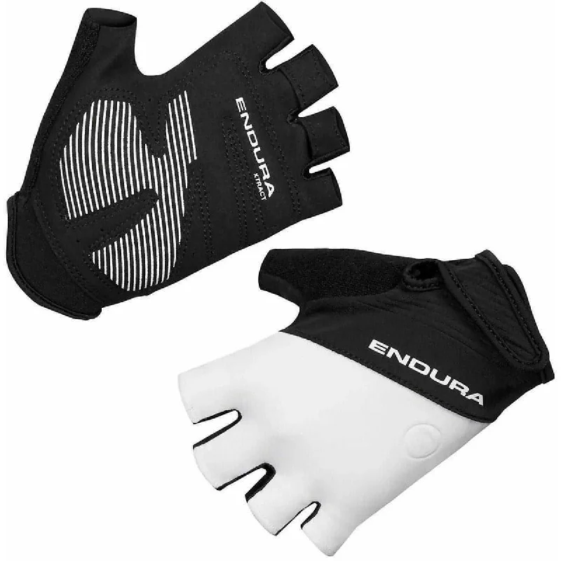 Mountain bike liner-Endura Xtract II Fingerless Womens Cycling Gloves - White