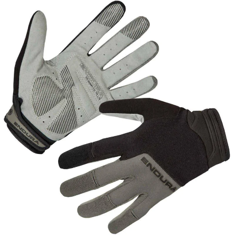 Cycling cap liner-Endura Hummvee Plus II Full Finger Cycling Gloves - Black