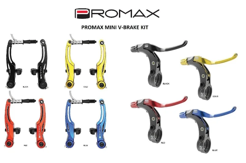 Bicycle chain liner-Promax P-1 Mini V Brake Kit