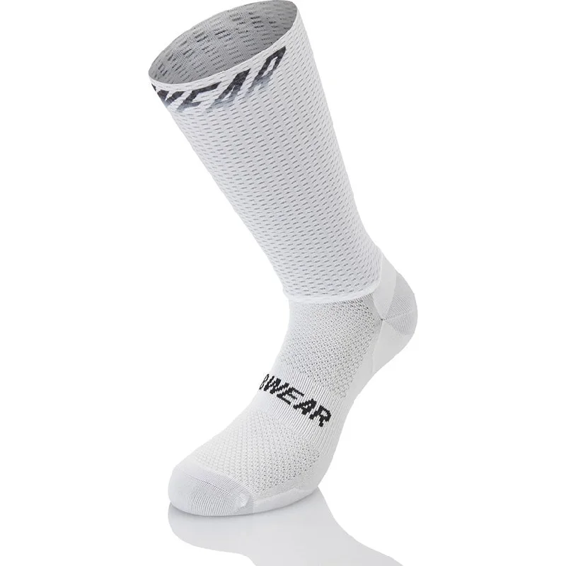 Cycling bottle guard-Calze MBwear Aero Dry - Bianco