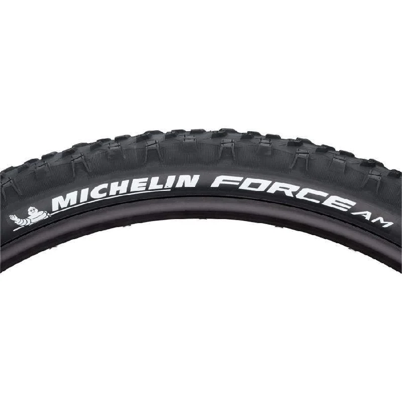 Bike wheel guard-Force AM Tire - 27.5 x 2.6 Tubeless Folding Black Competition