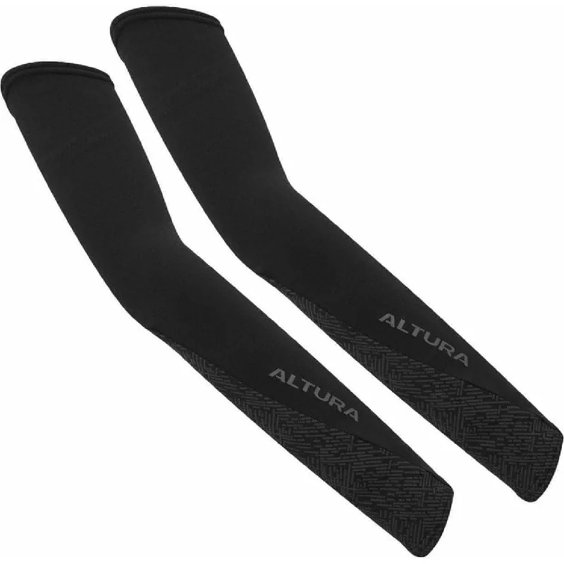 Bicycle rack guard-Altura DWR Cycling Arm Warmers - Black