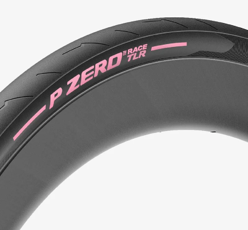 Bike chain liner-Copertoncino Pirelli P Zero Race TLR 700x28 - Rosa