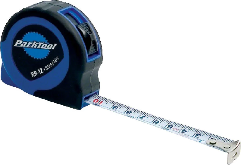 Bike frame mount-Park Tool RR-12C Tape Measure: 12 Foot