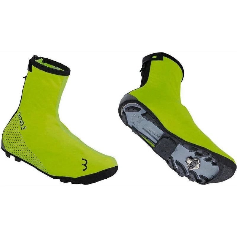 Road bike liner-BBB Waterflex 3.0 Cycling Over Shoes - Yellow