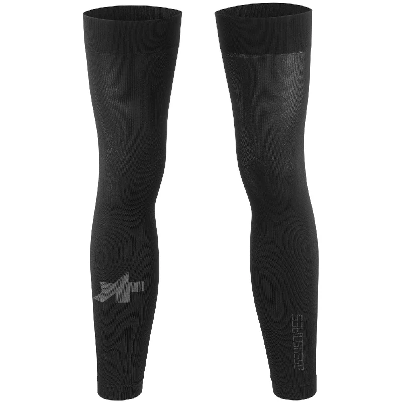 Road bike guard-Gambali Assos SpringFall LegWarmers Evo - Nero