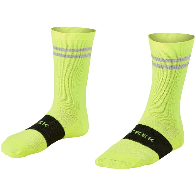 Bicycle basket liner-Trek Race Reflective Crew Cycling Socks