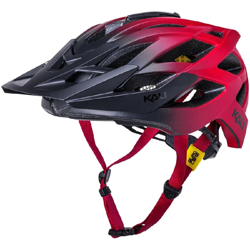 Road bike liner-Lunati 2.0 Mountain Bike Helmet - Black/Red