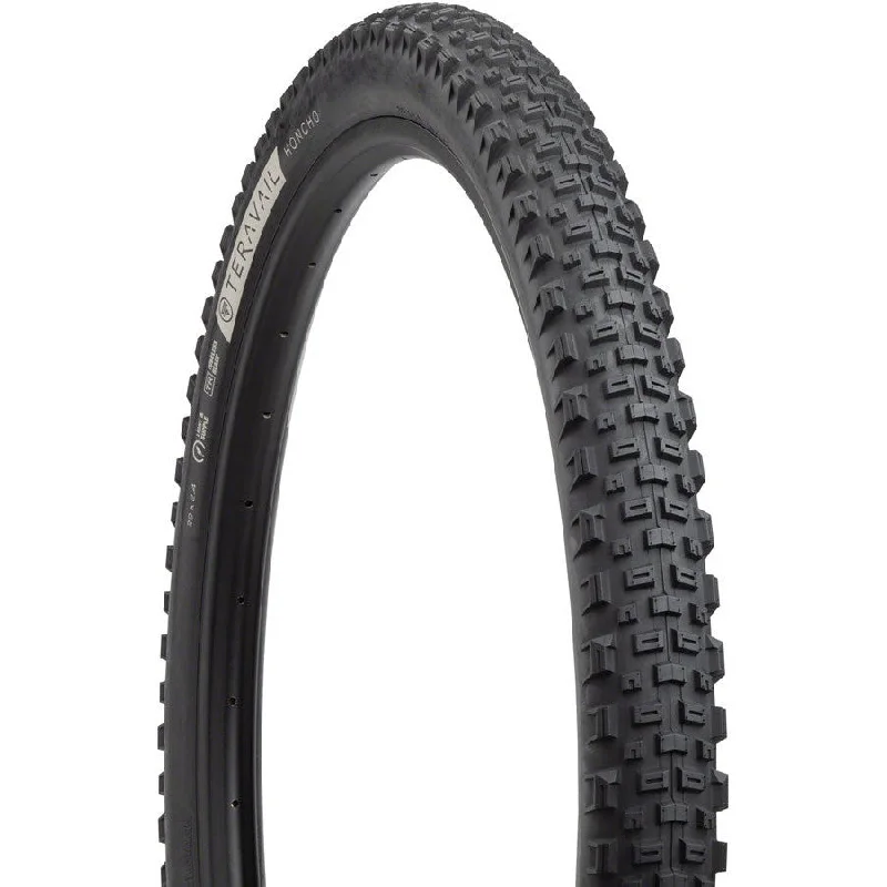 Bicycle lamp liner-Honcho Tire - 29 x 2.4 Tubeless Folding Black Durable Grip Compound