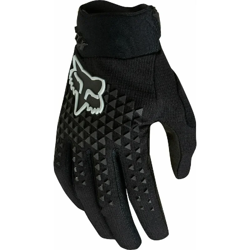 Bicycle rack liner-Fox Defend Full Finger Womens Cycling Gloves - Black