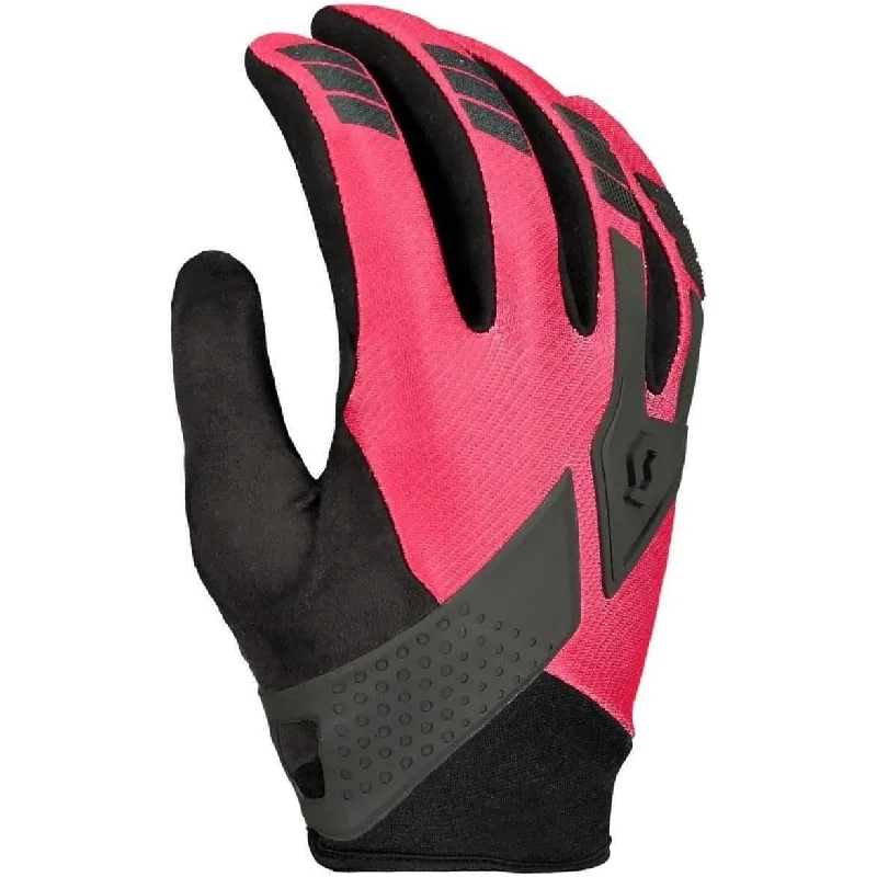 Bike seat liner-Scott Enduro Full Finger Cycling Gloves - Pink