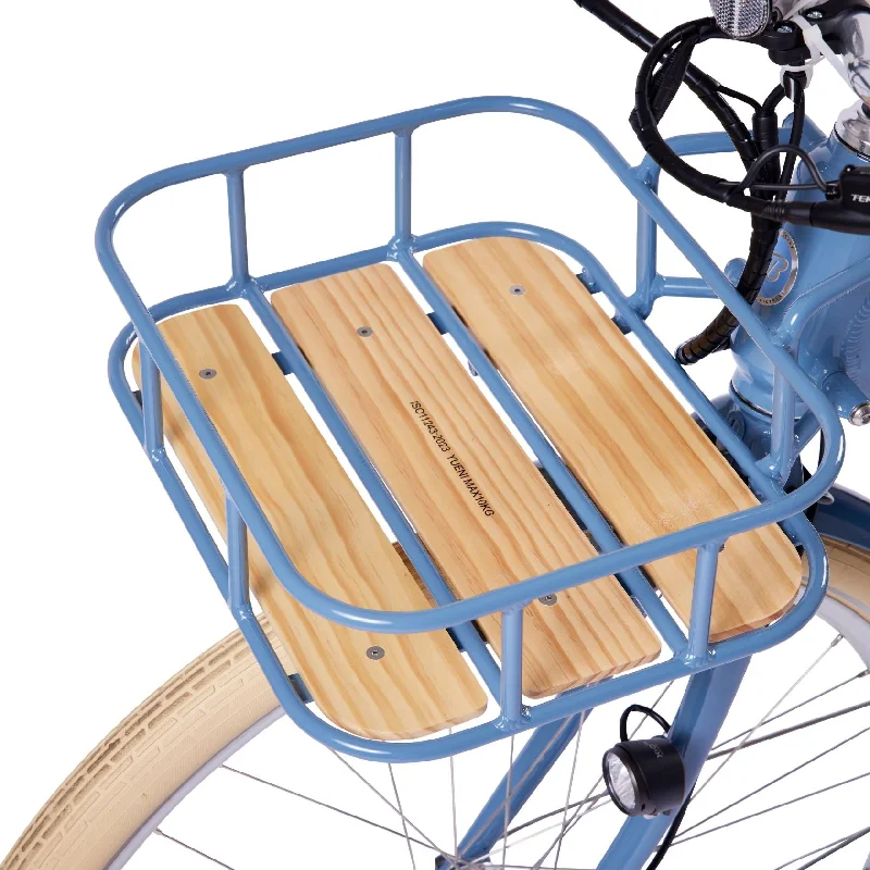 Cycling scarf guard-Premiere Lite Front Rack - Bluejay Blue