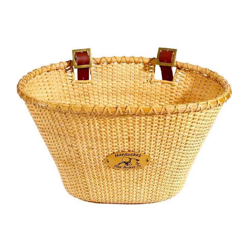 Bicycle cargo guard-Nantucket Lightship Oval Basket