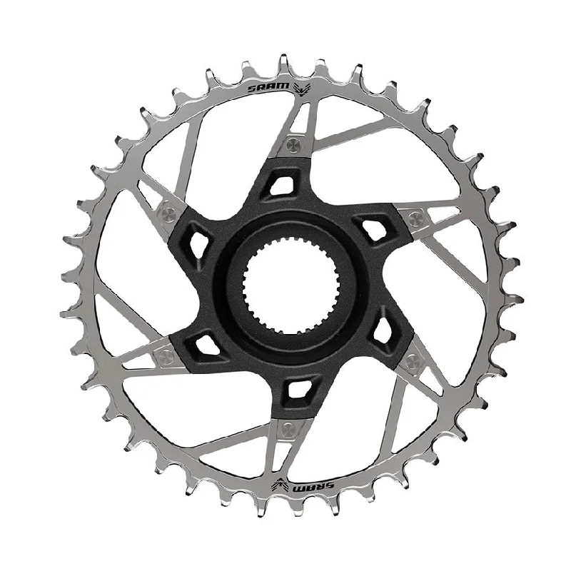 Bike wheel liner-SRAM XX T-Type Yamaha DM Chainring Teeth: 38 BCD: Direct Mount