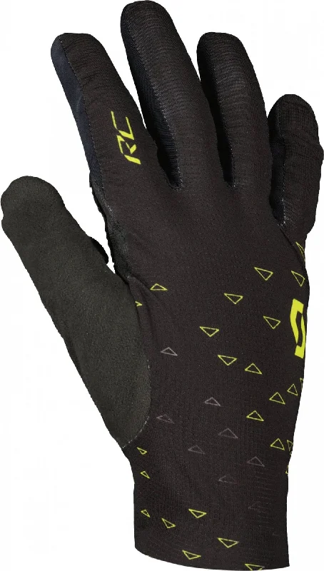 Cycling phone guard-Scott RC Pro Full Finger Cycling Gloves - Black