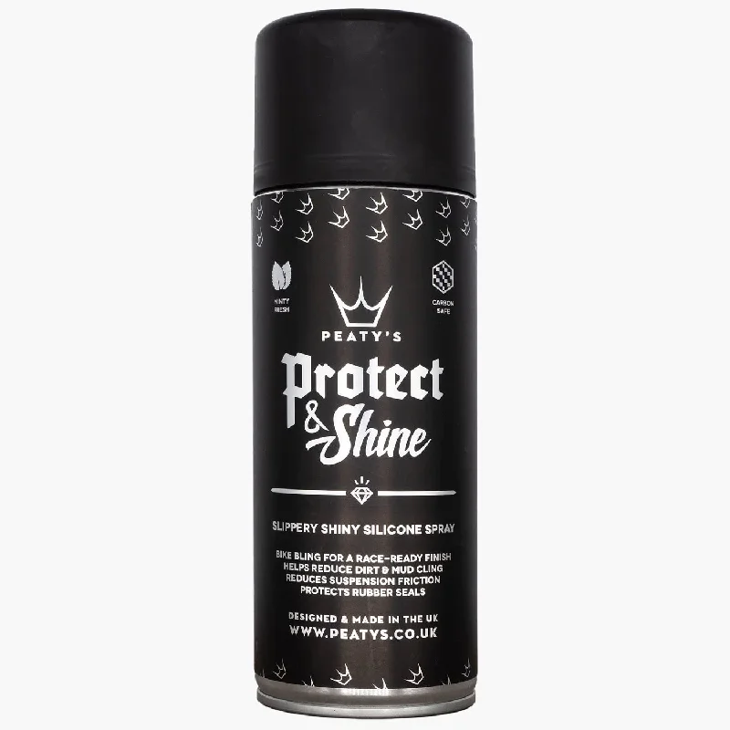 Mountain bike guard-Peaty’s Protect Shine Silicone Spray - 400 ml