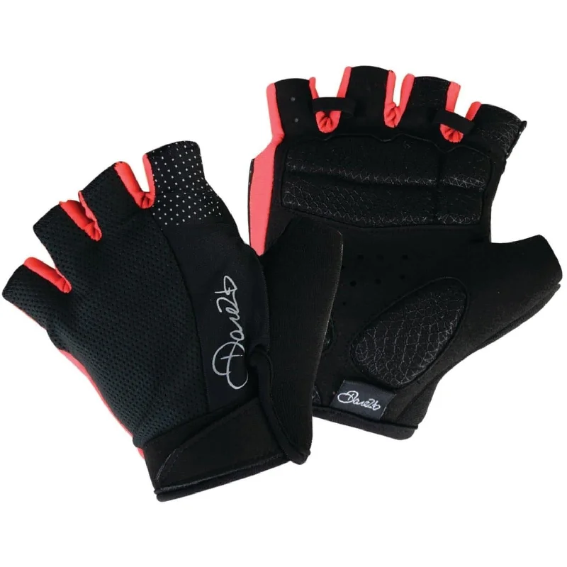 Bicycle fix liner-Dare2B Grasp II Womens Fingerless Cycling Gloves - Black