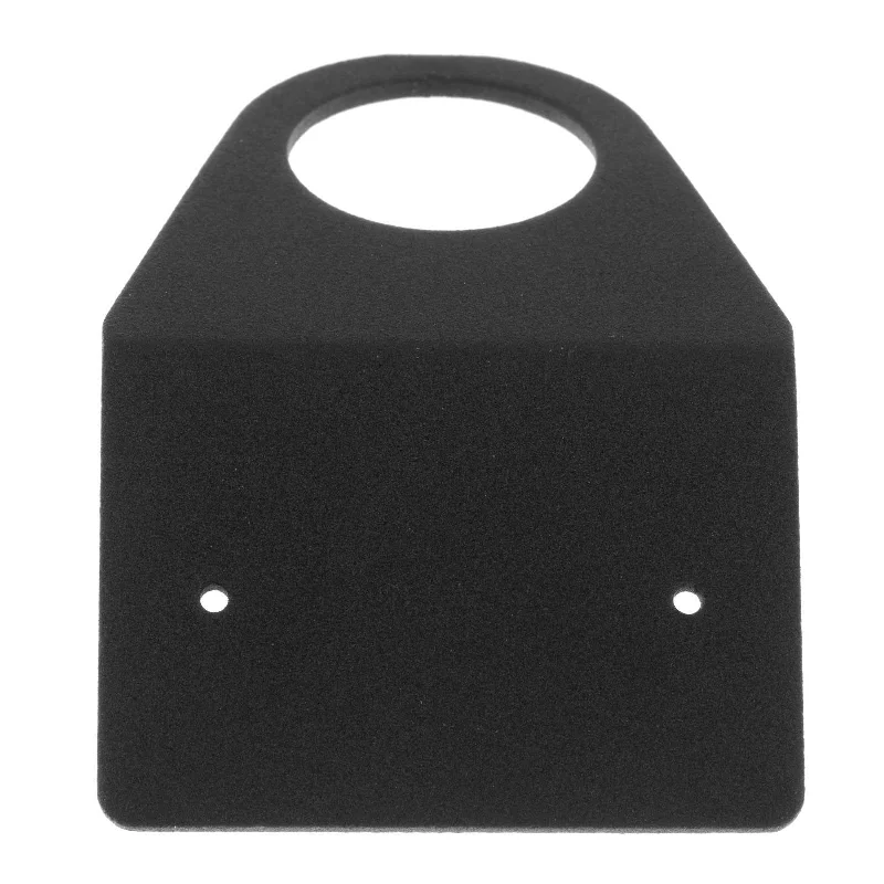 Cycling rain guard-WHITES HOUR METER BRACKET - BLACK