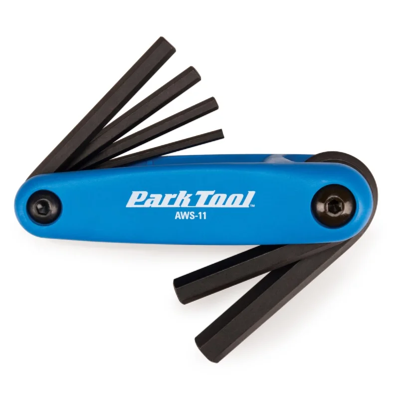 Cycling water guard-ParkTool AWS-11 Fold-Up Hex Wrench Set