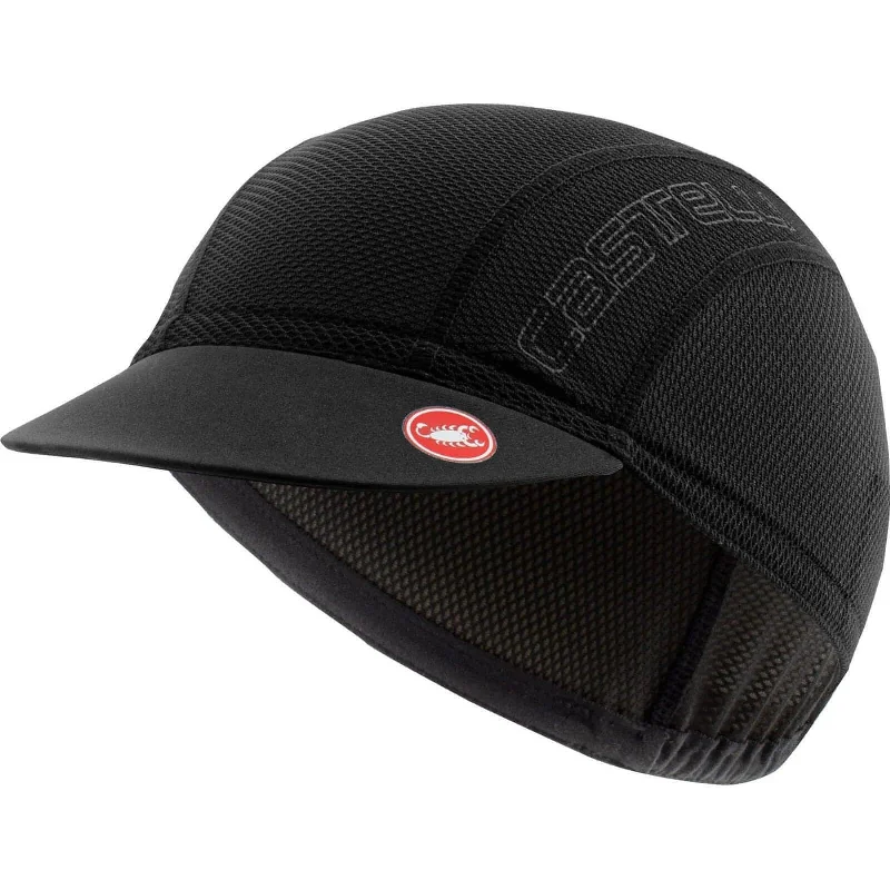 Cycling gear guard-Castelli A/C 2 Cycling Cap - Black