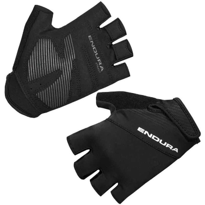 Bicycle brake liner-Endura Xtract II Fingerless Womens Cycling Gloves - Black