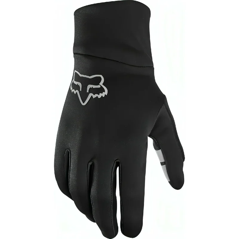 Cycling vest guard-Fox Ranger Fire Womens Full Finger Cycling Gloves - Black