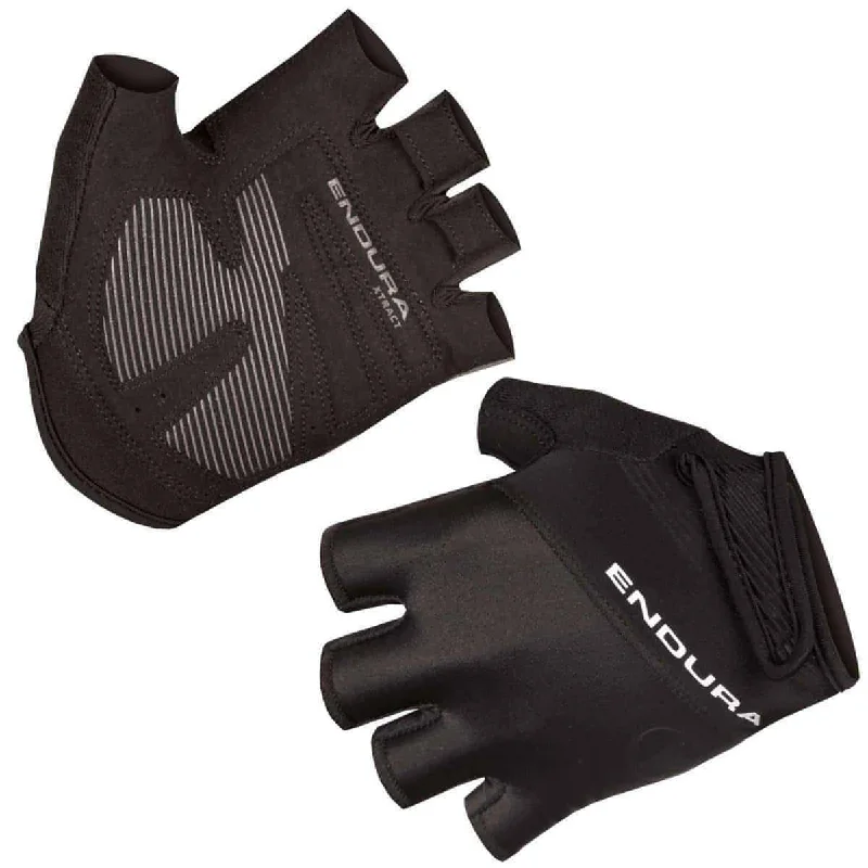 Bicycle lock mount-Endura Xtract II Fingerless Cycling Gloves - Black