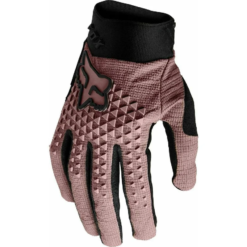 Bike frame guard-Fox Defend Full Finger Womens Cycling Gloves - Purple