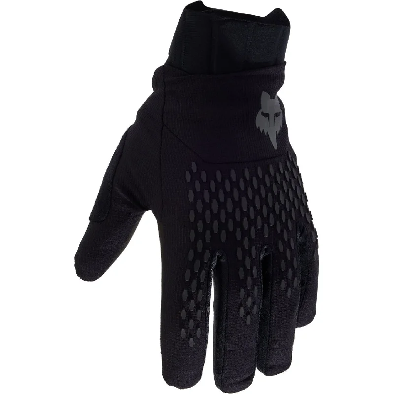 Bike wheel liner-Fox Defend Pro Winter Full Finger Cycling Gloves - Black