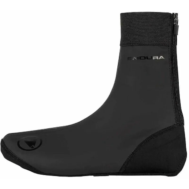 Cycling rain guard-Endura WindChill Cycling Overshoes - Black