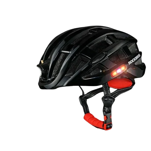 Bicycle chainstay guard-Bicycle Warning Light Alarm Helmet