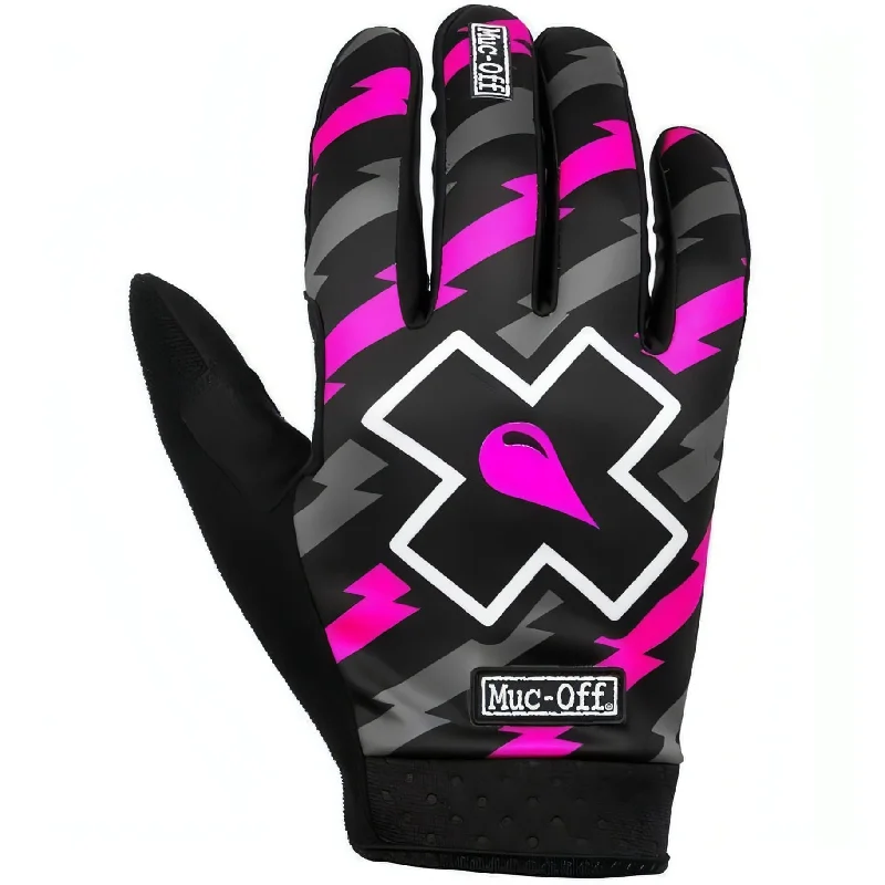 Bike chain degreaser-Muc-Off MTB Full Finger Cycling Gloves - Black