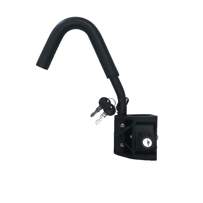 Mountain bike guard-Short Locking Ratchet Frame Hook