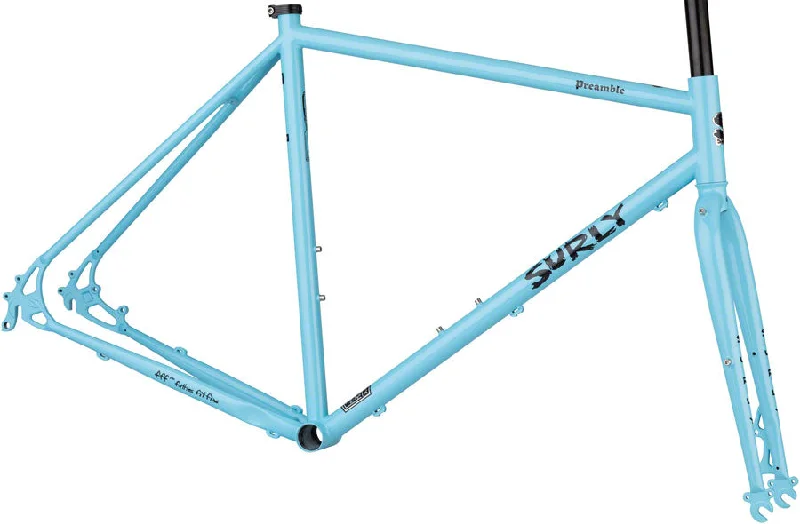 Bicycle gear liner-Preamble Frameset - Skyrim Blue