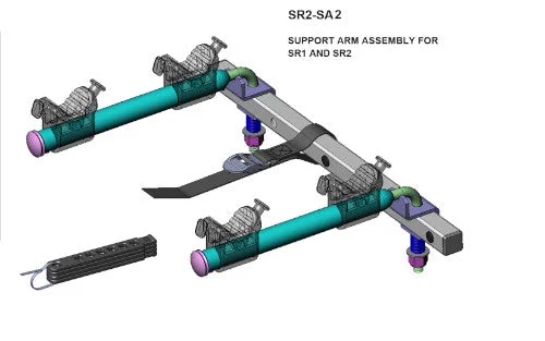 Road bike guard-SR2 SUPPORT ARM BAR ASSEMBLY